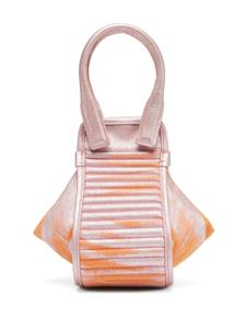 Diesel D-Vina shopper met logobedel - Roze