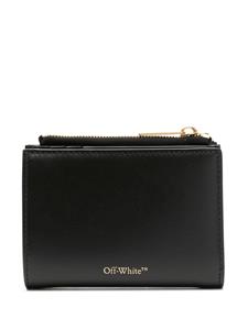 Off-White Arrows-plaque leather wallet - Zwart