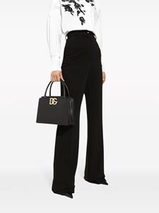 Dolce & Gabbana Shopper met logoplakkaat - Zwart