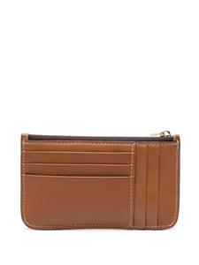 Aspinal Of London logo-print leather wallet - Bruin
