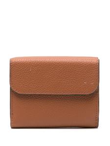 Chloé small Marcie leather walllet - Bruin