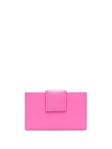 Jacquemus Le Porte-Carte leather wallet - Roze