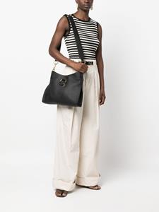 See by Chloé Leren shopper - Zwart