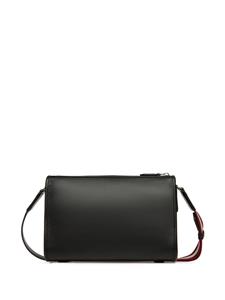 Bally leather messenger bag - Zwart