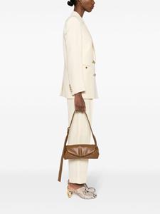 Jil Sander small Cannolo padded shoulder bag - Bruin