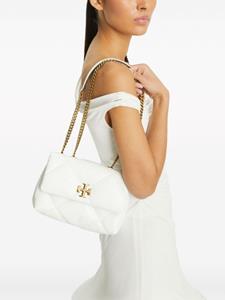 Tory Burch small Kira quilted shoulder bag - Wit