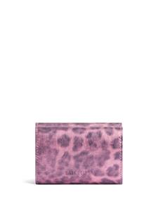 Balenciaga mini Le Cagole lambskin wallet - Roze