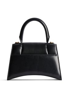 Balenciaga small Hourglass leather tote bag - Zwart