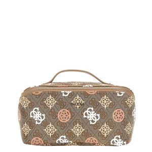 GUESS Travel Case Brown Multi