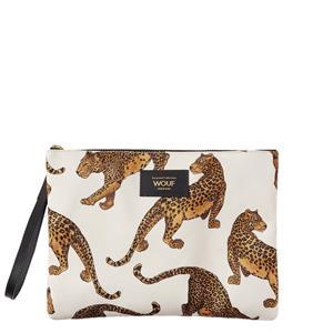 Wouf The Leopard XL Pouch Bag multi