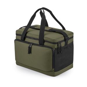 Bagbase Grote strand/camping koeltas model Bali - x 26 x 28 cm - 2 vakken - army groen -