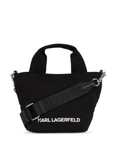 Karl Lagerfeld Shopper met logo - Zwart