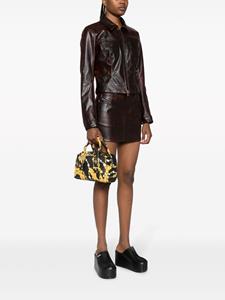 Versace Jeans Couture Shopper met barokpatroon - Zwart