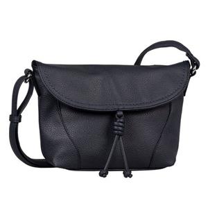 TOM TAILOR Handtasche "Malia", Kleine Überschlagtasche aus weich genarbtem Lederimitat