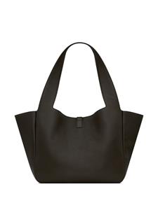 Saint Laurent Bea leren shopper - Zwart