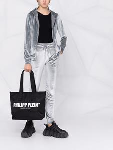 Philipp Plein Shopper met logoprint - Zwart