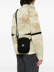 Stone Island Compass-motif messenger bag - Zwart