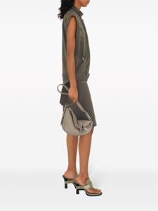 Burberry medium Knight leather shoulder bag - Beige