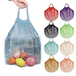 ShipaMee Visnet Shopping String Herbruikbare geweven net Tote Mesh Bag Storage Handtas Tote Net Turtle Bags