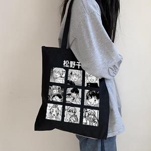 Aidegou18 Tokyo Revengers canvas tas Japanse anime gothic casual Vintage dames schoudertassen casual grote capaciteit Harajuku shopper tas