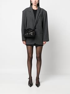 Saint Laurent Loulou gewatteerde schoudertas - Zwart