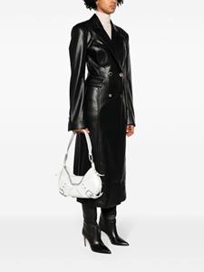 BIASIA Y2K leather shoulder bag - Wit