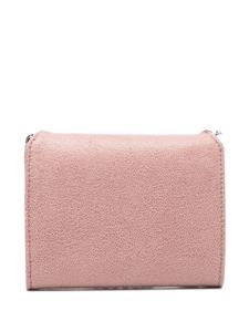 Stella McCartney Falabella strap wallet - Roze