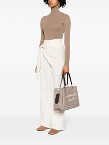 Emporio Armani logo-print tote bag - Beige