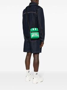 Off-White Outdoor mesh messenger bag - Groen