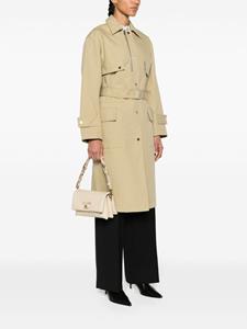 Tod's T Timeless leren schoudertas - Beige