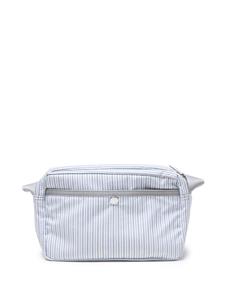 Comme des Garçons Homme x Porter striped cotton messenger bag - Wit