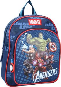 Marvel Rugzak Avengers Power Team jongens donkerblauw