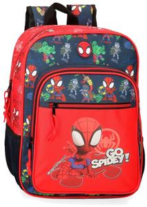 Marvel Spider man Go Schoolrugzak Junior Rood