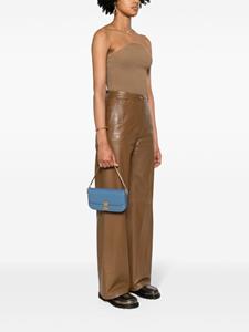 A.P.C. Grace Chaine leather clutch bag - Blauw