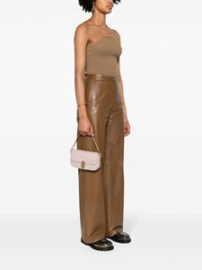 A.P.C. Grace Chaine leather clutch bag - Roze