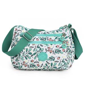 RUWB BAGS Hoge kwaliteit afdrukken Dames schoudertas Multi-layer Vrouwelijke Messenger Bag Dames Nylon CrossBodyTote Tas Bloem 8 kleuren