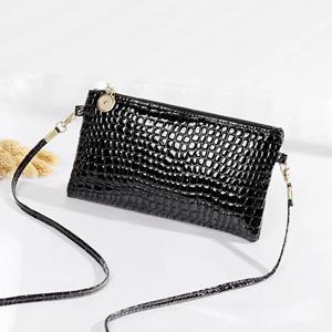Enjoytime H Mini Pu Fashion Women Shoulder Bag Messenger Bag Designer Luxury Crocodile Pattern Phone Bag Coin Purse Girls Handbag Tote Bag