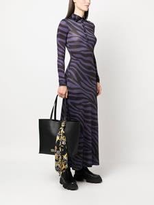Versace Jeans Couture Shopper van imitatieleer - Zwart