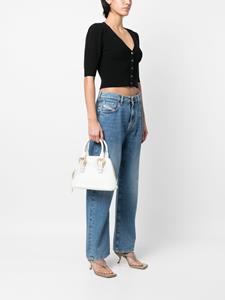 Versace Jeans Couture Shopper van imitatieleer - Wit