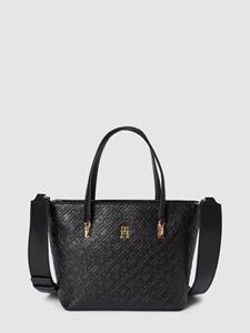 Tommy Hilfiger Refined Monogram Faux Leather Tote Bag