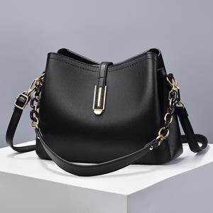 HUANZI BAG Women's Bag 2023 Nieuwe eenvoudige shell kleine tas mode casual schouder messenger tas