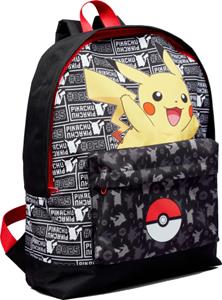 Pokémon Pokeball Rucksack Junior 13 Liter Schwarz/rot