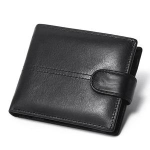 Rose Bag Rfid Blocking Genuine Leather Wallet Men with Coin Pocket Dollar Wallet Real Leather Purse for Men