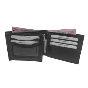 Lederax Genuine Leather Horizontal Men's Wallet LD465