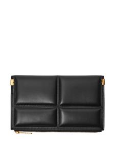 Burberry quilted leather wallet - Zwart