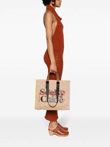 See by Chloé Bye jute shopper - Beige