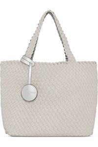 Ilse jacobsen Reversible Tote Bag BAG08 M - 030710 Moonstruck Silver | Moonstruck Silver