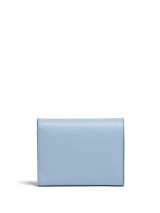 Marni tri-fold leather wallet - Blauw