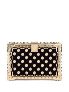 Dolce & Gabbana Dolce Box clutch met sieraden - Goud