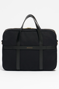 Souleway Damen vegan Laptop Bag Night Black